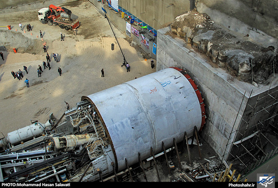 گزارش تصویری | آغاز عملیات حفاری خط 3 قطار شهری مشهد | عکس : محمد حسن صلواتی /شهرآرا