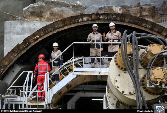 گزارش تصویری | آغاز عملیات حفاری خط 3 قطار شهری مشهد | عکس : محمد حسن صلواتی /شهرآرا