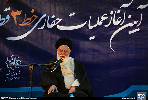 گزارش تصویری | آغاز عملیات حفاری خط 3 قطار شهری مشهد | عکس : محمد حسن صلواتی /شهرآرا