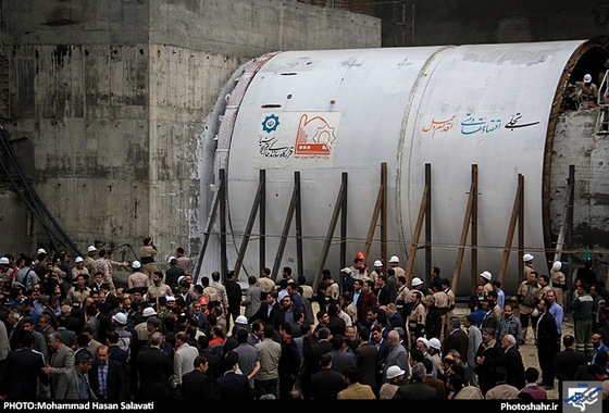 گزارش تصویری | آغاز عملیات حفاری خط 3 قطار شهری مشهد | عکس : محمد حسن صلواتی /شهرآرا