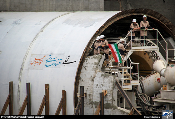 گزارش تصویری | آغاز عملیات حفاری خط 3 قطار شهری مشهد | عکس : محمد حسن صلواتی /شهرآرا