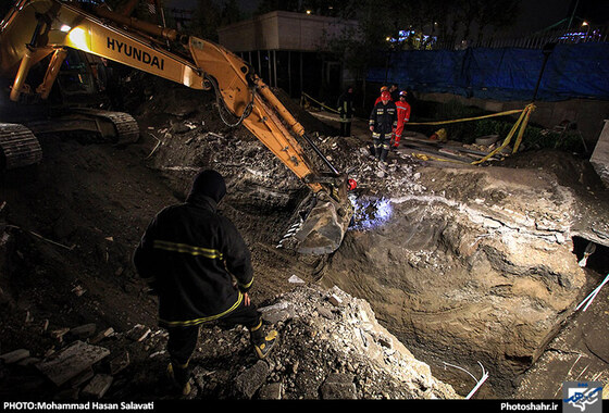 گزارش تصویری | عملیات خروج جسد کارگر مقنی از چاه | عکس : محمد حسن صلواتی /شهرآرا