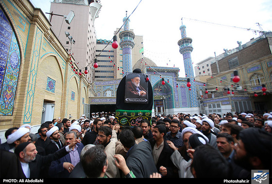گزارش تصویری | تشییع پیکر آیت الله موسوی نژاد در مشهد | عکس: علی عبداللهی /شهرآرا