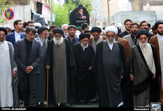 گزارش تصویری | تشییع پیکر آیت الله موسوی نژاد در مشهد | عکس: علی عبداللهی /شهرآرا