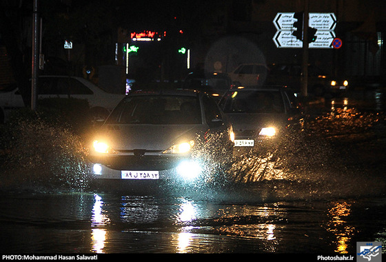 گزارش تصویری | آب گرفتگی خیابان های مشهد بعد از بارش شدید باران | عکس : محمد حسن صلواتی /شهرآرا