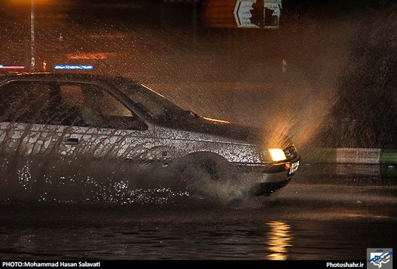 گزارش تصویری | آب گرفتگی خیابان های مشهد بعد از بارش شدید باران | عکس : محمد حسن صلواتی /شهرآرا