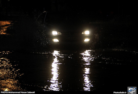 گزارش تصویری | آب گرفتگی خیابان های مشهد بعد از بارش شدید باران | عکس : محمد حسن صلواتی /شهرآرا