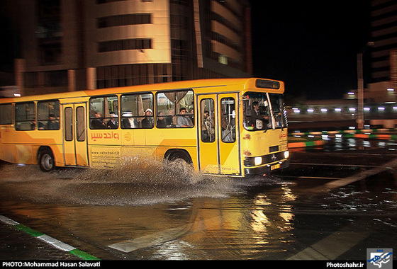 گزارش تصویری | آب گرفتگی خیابان های مشهد بعد از بارش شدید باران | عکس : محمد حسن صلواتی /شهرآرا