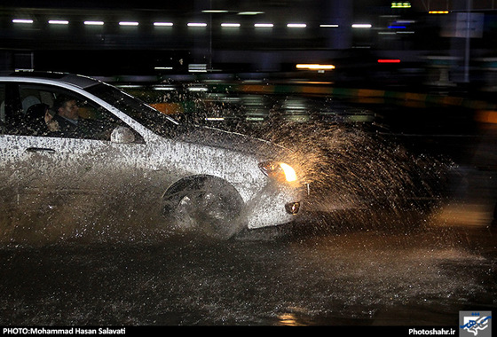 گزارش تصویری | آب گرفتگی خیابان های مشهد بعد از بارش شدید باران | عکس : محمد حسن صلواتی /شهرآرا