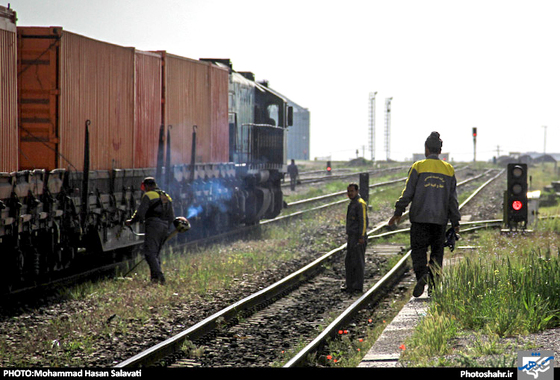 گزارش تصویری | بازدید اصحاب رسانه از ایستگاه ترانزیتی بین المللی راه آهن سرخس | عکس : محمد حسن صلواتی / شهرآرا