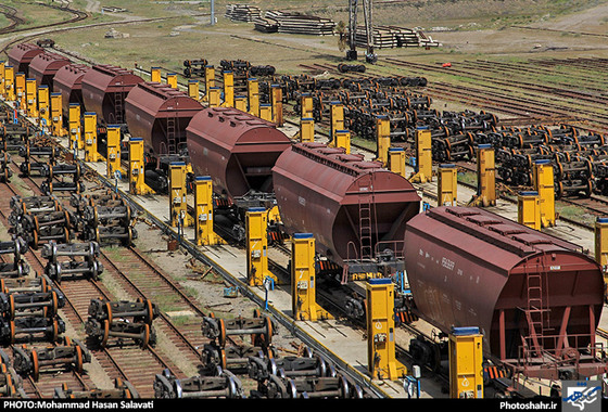 گزارش تصویری | بازدید اصحاب رسانه از ایستگاه ترانزیتی بین المللی راه آهن سرخس | عکس : محمد حسن صلواتی / شهرآرا