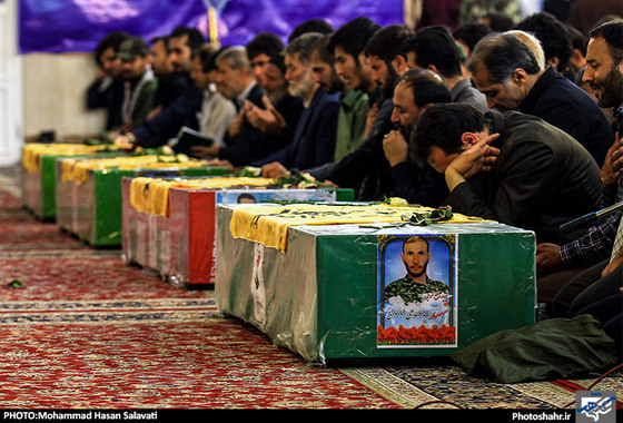 گزارش تصویری | تشییع پیکر مطهر 4 شهید مدافع حرم در مشهد | عکاس : محمد حسن صلواتی /شهرآرا