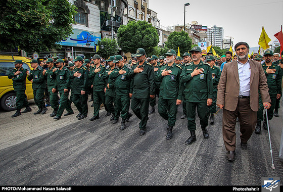 گزارش تصویری | تشییع پیکر مطهر 4 شهید مدافع حرم در مشهد | عکاس : محمد حسن صلواتی /شهرآرا