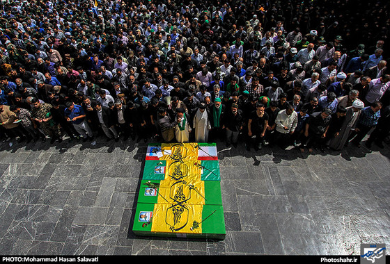 گزارش تصویری | تشییع پیکر مطهر 4 شهید مدافع حرم در مشهد | عکاس : محمد حسن صلواتی /شهرآرا