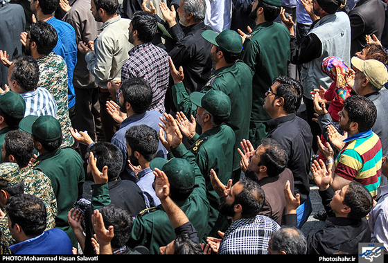 گزارش تصویری | تشییع پیکر مطهر 4 شهید مدافع حرم در مشهد | عکاس : محمد حسن صلواتی /شهرآرا