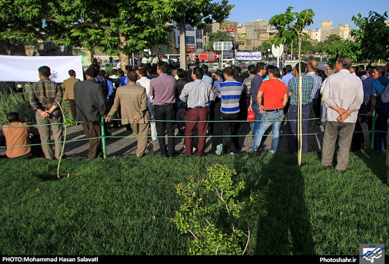 گزارش تصویری | اجرای حکم قصاص قاتل طلافروشی در مشهد | عکاس : محمد حسن صلواتی / شهرآرا