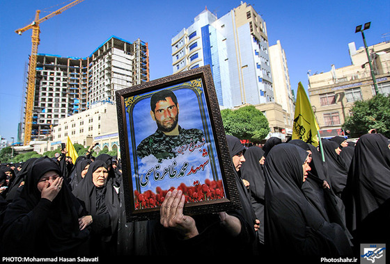 گزارش تصویری | تشییع پیکر مطهر 8 شهید مدافع حرم در مشهد | عکاس : محمد حسن صلواتی /شهرآرا