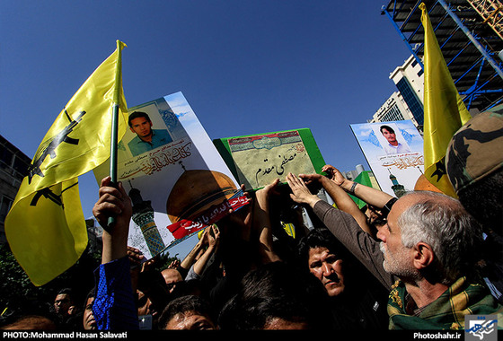 گزارش تصویری | تشییع پیکر مطهر 8 شهید مدافع حرم در مشهد | عکاس : محمد حسن صلواتی /شهرآرا