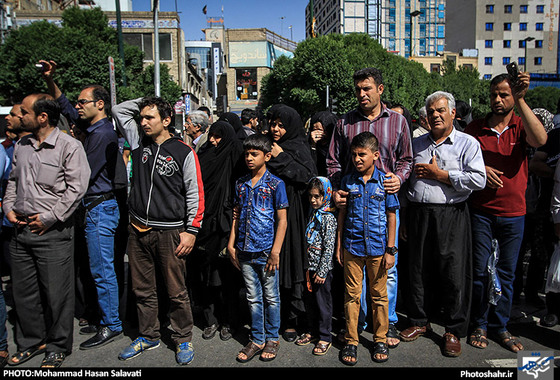 گزارش تصویری | تشییع پیکر مطهر 8 شهید مدافع حرم در مشهد | عکاس : محمد حسن صلواتی /شهرآرا