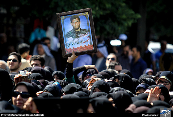 گزارش تصویری | تشییع پیکر مطهر 8 شهید مدافع حرم در مشهد | عکاس : محمد حسن صلواتی /شهرآرا