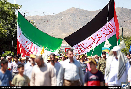 گزارش تصویری | راهپیمایی روز جهانی قدس در مشهد | عکاس: علی عبداللهی /شهرآرا