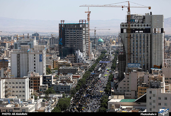 گزارش تصویری | راهپیمایی روز جهانی قدس در مشهد | عکاس: علی عبداللهی /شهرآرا