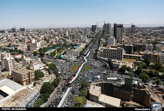 گزارش تصویری | راهپیمایی روز جهانی قدس در مشهد | عکاس: علی عبداللهی /شهرآرا