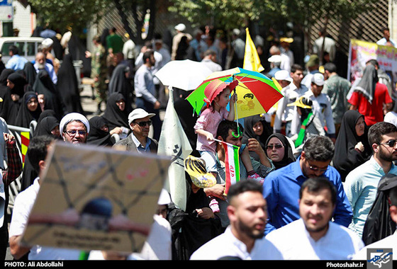 گزارش تصویری | راهپیمایی روز جهانی قدس در مشهد | عکاس: علی عبداللهی /شهرآرا