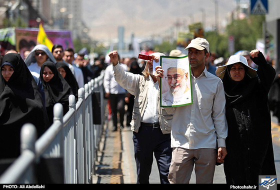 گزارش تصویری | راهپیمایی روز جهانی قدس در مشهد | عکاس: علی عبداللهی /شهرآرا