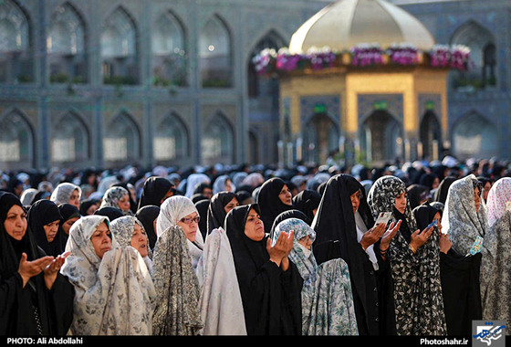 گزارش تصویری | نماز عید سعید فطر در حرم رضوی | عکاس: علی عبداللهی /شهرآرا