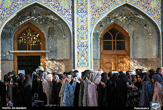 گزارش تصویری | نماز عید سعید فطر در حرم رضوی | عکاس: علی عبداللهی /شهرآرا