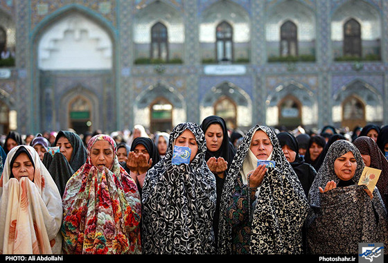 گزارش تصویری | نماز عید سعید فطر در حرم رضوی | عکاس: علی عبداللهی /شهرآرا