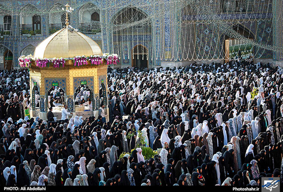 گزارش تصویری | نماز عید سعید فطر در حرم رضوی | عکاس: علی عبداللهی /شهرآرا