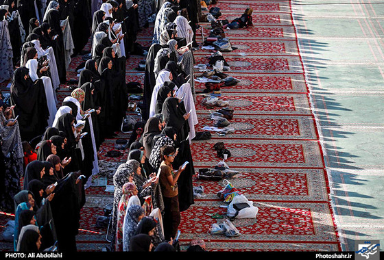 گزارش تصویری | نماز عید سعید فطر در حرم رضوی | عکاس: علی عبداللهی /شهرآرا