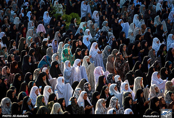 گزارش تصویری | نماز عید سعید فطر در حرم رضوی | عکاس: علی عبداللهی /شهرآرا
