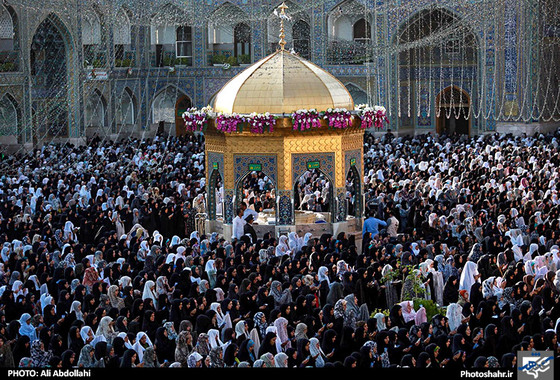 گزارش تصویری | نماز عید سعید فطر در حرم رضوی | عکاس: علی عبداللهی /شهرآرا