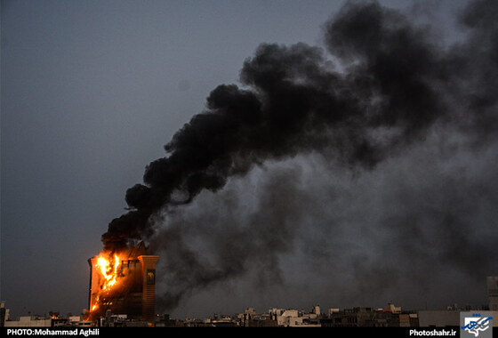 گزارش تصویری | آتش سوزی گسترده در برج سلمان مشهد | عکاس : محمد عقیلی /شهرآرا