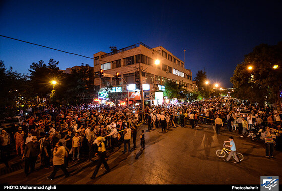 گزارش تصویری | آتش سوزی گسترده در برج سلمان مشهد | عکاس : محمد عقیلی /شهرآرا