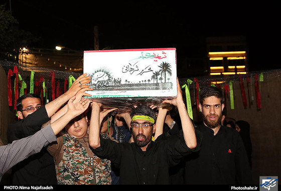 گزارش تصویری | مراسم وداع و تشییع شهدای گمنام در مشهد | عکاس : نیما نجف زاده /شهرآرا