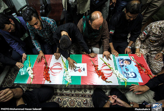 گزارش تصویری | تشییع پیکر جانباز شهید رجب محمد زاده ( بابا رجب ) | عکاس : محمد حسن صلواتی /شهرآرا