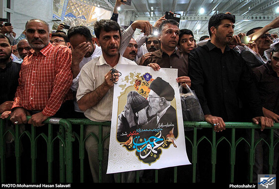 گزارش تصویری | تشییع پیکر جانباز شهید رجب محمد زاده ( بابا رجب ) | عکاس : محمد حسن صلواتی /شهرآرا