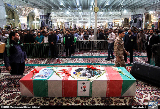 گزارش تصویری | تشییع پیکر جانباز شهید رجب محمد زاده ( بابا رجب ) | عکاس : محمد حسن صلواتی /شهرآرا