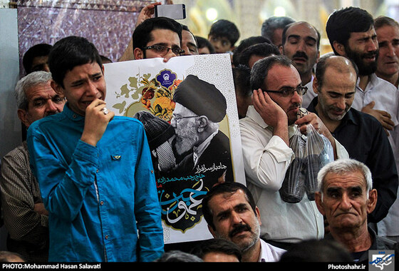 گزارش تصویری | تشییع پیکر جانباز شهید رجب محمد زاده ( بابا رجب ) | عکاس : محمد حسن صلواتی /شهرآرا