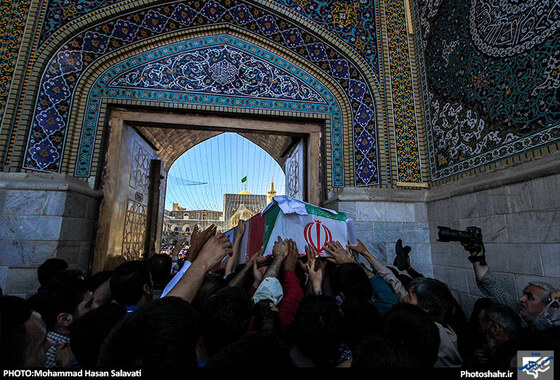 گزارش تصویری | تشییع پیکر جانباز شهید رجب محمد زاده ( بابا رجب ) | عکاس : محمد حسن صلواتی /شهرآرا