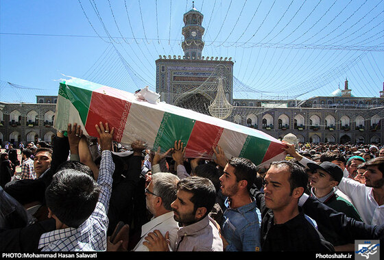 گزارش تصویری | تشییع پیکر جانباز شهید رجب محمد زاده ( بابا رجب ) | عکاس : محمد حسن صلواتی /شهرآرا
