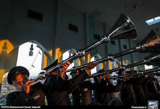 گزارش تصویری | آیین نقاره نوازی در حرم رضوی| عکاس : محمد حسن صلواتی /شهرآرا