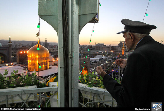 گزارش تصویری | آیین نقاره نوازی در حرم رضوی| عکاس : محمد حسن صلواتی /شهرآرا