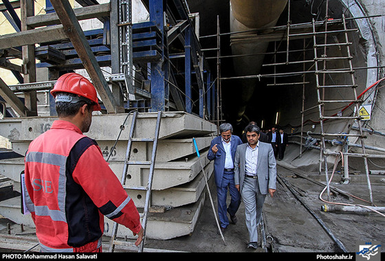 گزارش تصویری | آغاز عملیات حفاری فاز دو خط 3 قطار شهری مشهد | عکاس: محمد حسن صلواتی /شهرآرا
