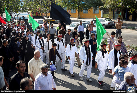 گزارش تصویری | کاروان پیاده انصار الحسین؛ از مشهد تا کربلا | عکاس : نیما نجف زاده /شهرآرا