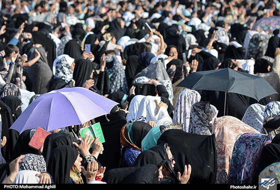 گزارش تصویری | مراسم دعای پر فیض عرفه در حرم رضوی | عکاس : محمد عقیلی /شهرآرا